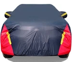 Car Cover Waterproof All Weather For Automobiles, 6 Layers Outdoor Suv-m, Red New. Price: $49.90.