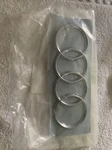 Audi Rear Rings 178MM 7" Chrome Trunk Lid Emblem Badge Logo A4 R8 A7 Tt New. Price: $60.00.