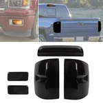 5XSMOKED Front Fog Light+rear Taillights Trim Covers For Chevy Silverado 2014-18 New. Price: $99.99.
