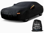 Ezyshade Size A4, 10-LAYER Car Cover Waterproof All Weather, Black See Sz Chart New. Price: $44.95.