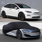 Black Stain Stretch Waterproof Outdoor Car Cover W/bag For Tesla Model X New. Price: $109.05.