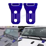 Blue Front Engine Hood Hinge Cover For Jeep Wrangler Jlu Gladiator Jt 2018-UP New. Price: $24.39.