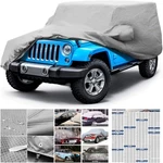 Xtreme Guard Jeep Car Cover Waterproof All Weather Fits Wrangler 2 Door Cj Yj Tj New. Price: $212.99.