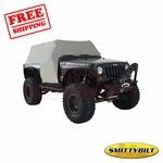 Smittybilt Cab Cover With Door Flaps Polypropylene For Jeep Wrangler 92-06 New. Price: $146.98.