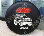 Universal Spare Wheel Tire Soft Cover Case Pouch Protector 4WD Size 15" #8 New. Price: $46.85.