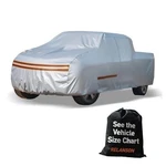 Thicken Car Cover Waterproof All Weather -full T4-SEE Size Chart Silver New. Price: $64.86.