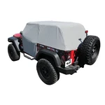 Rampage 1163 Grey Water Proof Cab Cover W/ Door Flaps For 07-18 Wrangler Jk 2DR New. Price: $115.94.