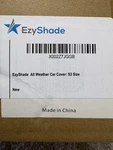 New Never Used Ezyshade 10-LAYER Suv Waterproof All Weather Car Cover Size S3. Price: $99.99.