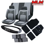For Vw Golf 15PC Grey Car Seat Covers Protectors Full Set Washable Pet New. Price: $40.29.