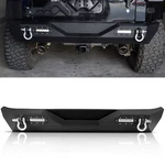 Fits 07-18 Jeep Wrangler Jk Unlimited Rear Bumper W/ Led Lights 2D-RINGS Black New. Price: $170.71.