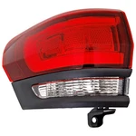 Tail Light For 14-22 Jeep Grand Cherokee With Gray Bezel Trim Design Left Outer New. Price: $142.54.