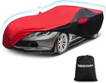 For Corvette Car Cover All Weather Protection Waterproof C7, Black And Red New. Price: $85.99.