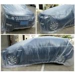 1-50PACK Clear Plastic Temporary Universal Disposable Car Cover Rain Dust Garage New. Price: $19.33.