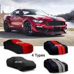 Ford Mustang Dust Uv Proof Stain Stretch Full Car Cover W/bag Black/red/grey New. Price: $109.05.