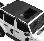 Joytutus Waterproof Sun Shade Top Cover For Wrangler Jlu 4-DOOR 2018 Uv Protect New. Price: $89.99.