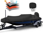 Solim Waterproof 1200D Pu Boat Cover With Motor Heavy Duty Marine Grade New. Price: $158.66.