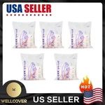 5 Pack Clear Plastic Disposable Car Cover Temporary Universal Rain Dust Garage New. Price: $28.62.