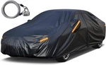 Kayme Car Cover For Automobiles H4 Fit Sedan, Length (194 208 Inch), Black New. Price: $68.36.