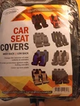 Fh Group Black Car Seat Covers Universa Fit High Back/low New. Price: $19.99.