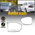 Driver Passenger Power Mirror W/ Heated Blind Spot Clear For 18-22 Honda Accord New. Price: $37.99.