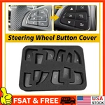 Black Steering Wheel Button Sticker Covers Fits Mercedes Benz Glc Class W205 New. Price: $15.19.