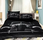 3D Truck Car Lights Grass Black Quilt Cover Set Duvet Bedding Pillowcases New. Price: $144.99.