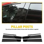 6X Glossy Pillar Posts Door Trim Cover Sticker For Toyota Corolla 14-2018 Black New. Price: $13.29.