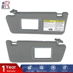 Pair Sun Visor Left Right Driver+passenger Set Gray For Toyota Tacoma 2005-2015 New. Price: $26.55.