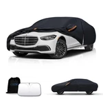 Tozaroa Waterproof Car Cover Fit Sedan Length 204-208 INCH(3XXL), Black New. Price: $62.84.