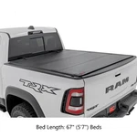 Rough Country Hard Tri-fold Flip Up Truck Cover For Ram 1500 W/ 67" Beds New. Price: $849.95.