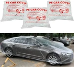 Lulika 3 Packs Disposable Car Cover Clear Plastic Universal Rain Dust New. Price: $39.99.
