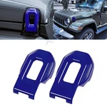 2X Blue Hood Latches Engine Buckle Bonnet Cover For Jeep Wrangler Jlu 2018-UP New. Price: $15.49.