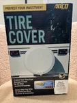 Adco Tire Cover Size F Polar White 29" #1755 Heavy Duty Uv Protection Elastic New. Price: $13.00.