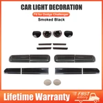 Exterior Headlight Fog Cover Kit Tail Guard Set For Challenger 15-23 New. Price: $70.99.