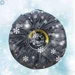 Package Of 4 For 22 -31 Tyre Bags Black With Handle 600D New. Price: $26.22.