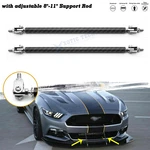 2X Carbon Fiber Black Racing Bumper Lip Support Rods Strut Bars Universal 8"-11" New. Price: $16.83.