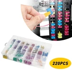 220PCS Car Assortment Fuse Blade Assorted Kit Truck Automotive 1/2SET New. Price: $8.54.
