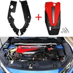 For 16-2021 Honda Civic Jdm Red Blk Type-r Style Engine Cover + Side Panel New. Price: $59.90.