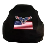 Qui-lo Patriot American Flag Car Covers Black Stretch Satin Spandex Indoor New. Price: $117.88.