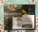 Jeep Dirty Dog 4X4 Black Sunscreen For Wrangler Jk Unlimited 4-DOOR 2007 Up Read New. Price: $60.00.