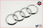 Audi A4 S4 S6 A6 Q3 Q5 Rings Rear Chrome Trunk Lid Emblem Badge Logo Oem Used. Price: $33.99.