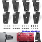 Aluminum Door Kit Hinges For Jeep Wrangler Jk Unlimited Replacement New. Price: $95.99.