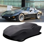 For Chevy Corvette C3 68-82 Satin Car Cover Stretch Dust Proof Indoor Auto Show New. Price: $129.50.