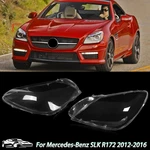 Pair For Mercedes-benz R172 SLK200 250 350 2012-2016 Front Headlight Lens Covers New. Price: $178.98.