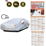 Waterproof Car Cover All Weather Uv Rain Wind Dust Sunroof Lock Zipper New. Price: $73.73.