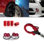 Red Towing Hook+air Valve Stem+fender Release Fasteners For Subaru Brz 2013-UP New. Price: $26.99.