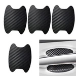 Dewkou 4 Pcs Carbon Fiber Door Handle Cover, Leather Side Black New. Price: $9.99.