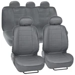 Prosyn Gray Leather Auto Seat Cover Ford Mustang Full Set Car New. Price: $59.99.