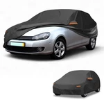 Car Cover Waterproof All Weather For Volkswagen Golf 2003-2022 Black 210D-PU New. Price: $46.30.