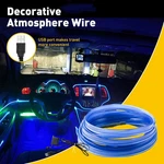 Blue 16FT Usb Car Led Auto Interior Atmosphere Strip Light Decor Accessories New. Price: $11.39.